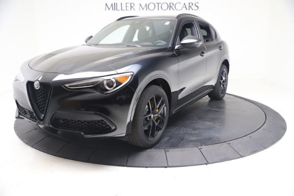 New 2021 Alfa Romeo Stelvio Ti Sport Q4 for sale Sold at Alfa Romeo of Greenwich in Greenwich CT 06830 1