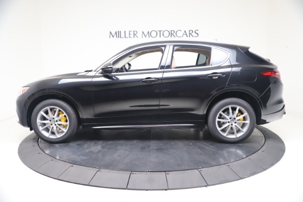 New 2021 Alfa Romeo Stelvio Ti Lusso Q4 for sale Sold at Alfa Romeo of Greenwich in Greenwich CT 06830 3