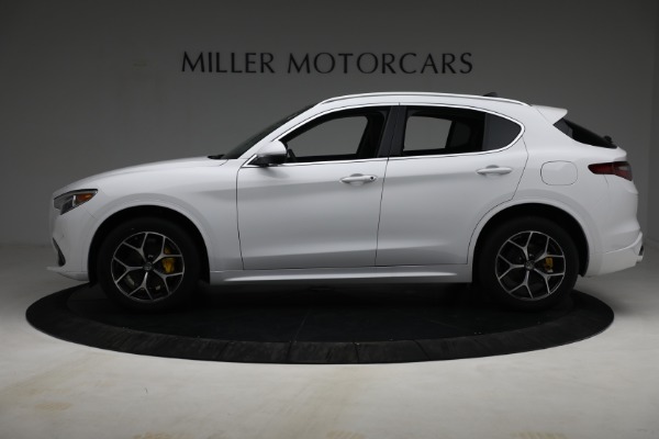 New 2021 Alfa Romeo Stelvio Ti Q4 for sale Sold at Alfa Romeo of Greenwich in Greenwich CT 06830 3