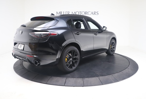 New 2021 Alfa Romeo Stelvio Ti Sport Q4 for sale Sold at Alfa Romeo of Greenwich in Greenwich CT 06830 8