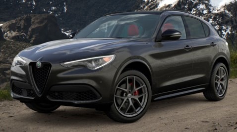 New 2021 Alfa Romeo Stelvio Ti Sport Q4 for sale Sold at Alfa Romeo of Greenwich in Greenwich CT 06830 1