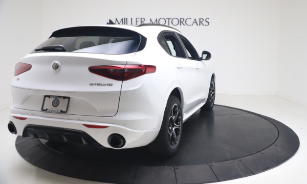 New 2021 Alfa Romeo Stelvio Ti Sport Q4 for sale Sold at Alfa Romeo of Greenwich in Greenwich CT 06830 7