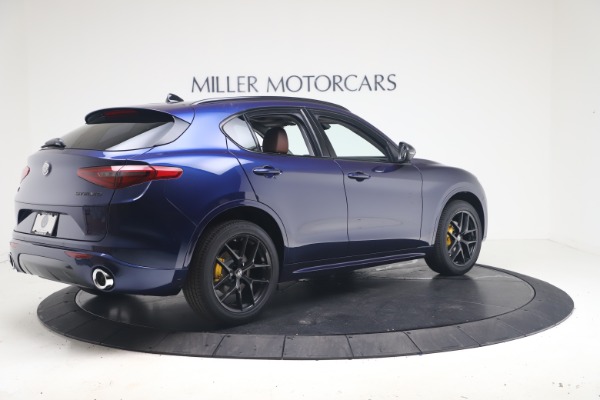 New 2021 Alfa Romeo Stelvio Ti Q4 for sale Sold at Alfa Romeo of Greenwich in Greenwich CT 06830 8