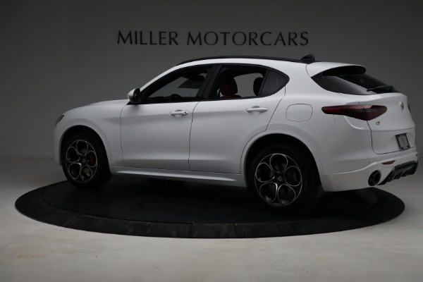 New 2021 Alfa Romeo Stelvio Ti Sport Q4 for sale Sold at Alfa Romeo of Greenwich in Greenwich CT 06830 4