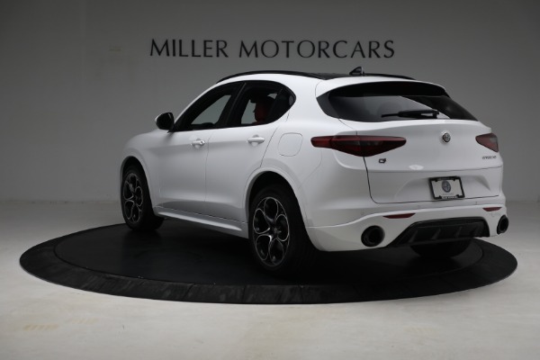 New 2021 Alfa Romeo Stelvio Ti Sport Q4 for sale Sold at Alfa Romeo of Greenwich in Greenwich CT 06830 5