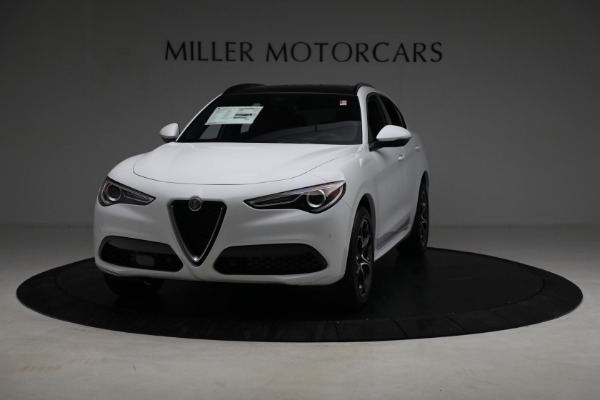 New 2021 Alfa Romeo Stelvio Ti Sport Q4 for sale Sold at Alfa Romeo of Greenwich in Greenwich CT 06830 1