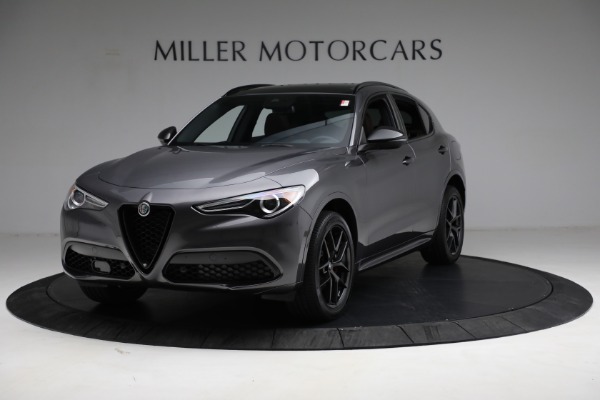 New 2021 Alfa Romeo Stelvio Ti Sport Q4 for sale Sold at Alfa Romeo of Greenwich in Greenwich CT 06830 1