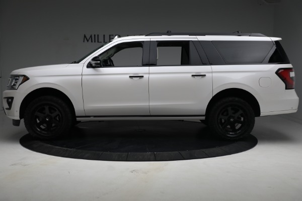 Used 2019 Ford Expedition MAX Platinum for sale Sold at Alfa Romeo of Greenwich in Greenwich CT 06830 3