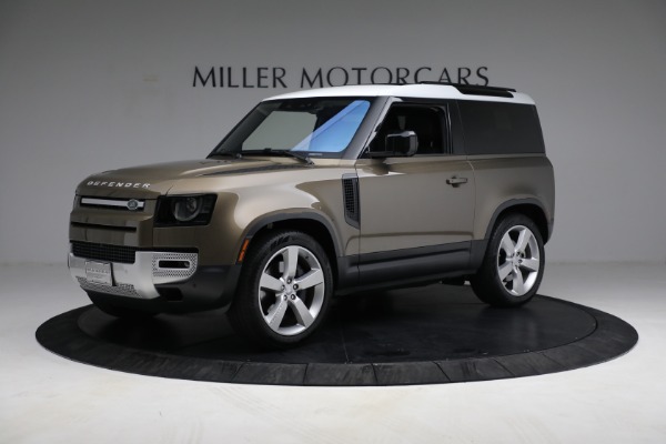 Used 2021 Land Rover Defender 90 First Edition for sale Sold at Alfa Romeo of Greenwich in Greenwich CT 06830 2