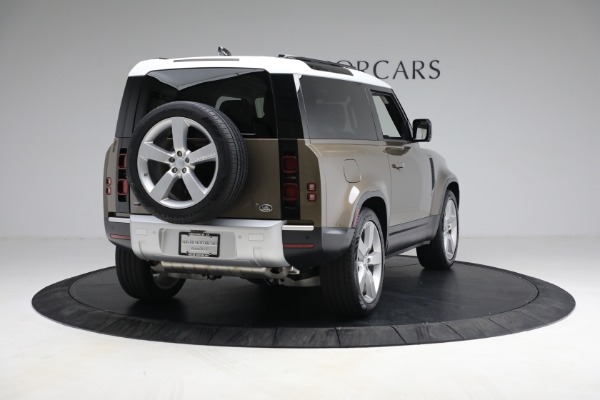 Used 2021 Land Rover Defender 90 First Edition for sale Sold at Alfa Romeo of Greenwich in Greenwich CT 06830 7