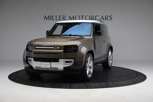 Used 2021 Land Rover Defender 90 First Edition for sale Sold at Alfa Romeo of Greenwich in Greenwich CT 06830 1
