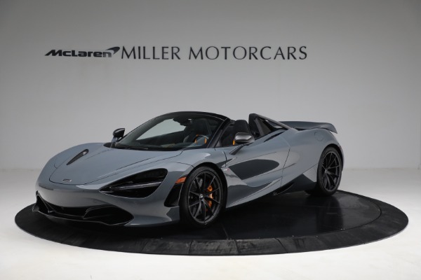 New 2021 McLaren 720S Spider for sale Sold at Alfa Romeo of Greenwich in Greenwich CT 06830 1