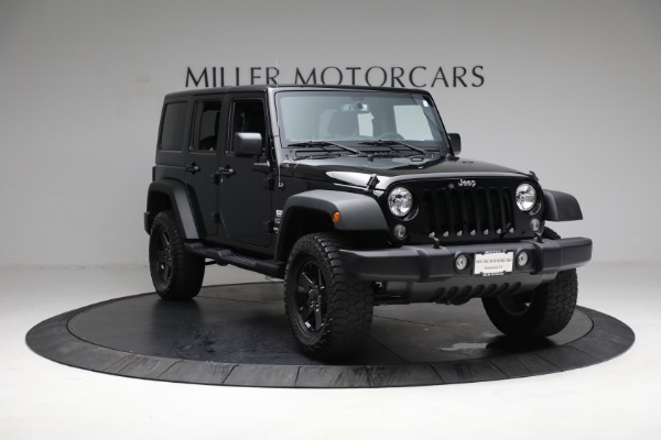 Used 2017 Jeep Wrangler Unlimited Sport S for sale Sold at Alfa Romeo of Greenwich in Greenwich CT 06830 11