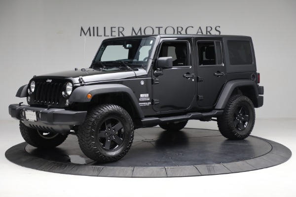 Used 2017 Jeep Wrangler Unlimited Sport S for sale Sold at Alfa Romeo of Greenwich in Greenwich CT 06830 2