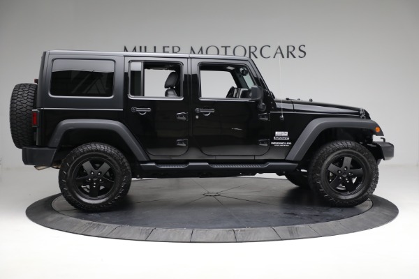 Used 2017 Jeep Wrangler Unlimited Sport S for sale Sold at Alfa Romeo of Greenwich in Greenwich CT 06830 9
