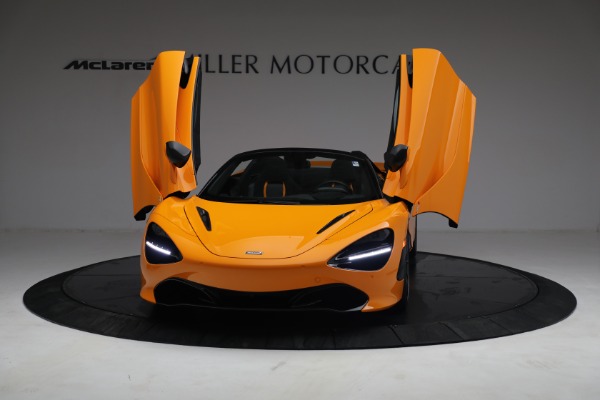 New 2021 McLaren 720S Spider for sale $378,110 at Alfa Romeo of Greenwich in Greenwich CT 06830 13