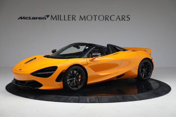 New 2021 McLaren 720S Spider for sale $378,110 at Alfa Romeo of Greenwich in Greenwich CT 06830 2