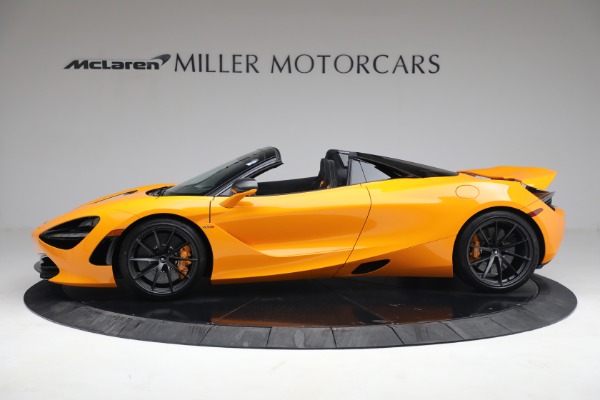 New 2021 McLaren 720S Spider for sale $378,110 at Alfa Romeo of Greenwich in Greenwich CT 06830 3