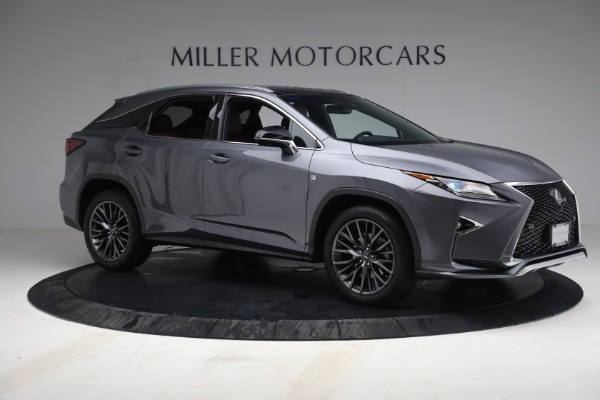 Used 2018 Lexus RX 350 F SPORT for sale Sold at Alfa Romeo of Greenwich in Greenwich CT 06830 10