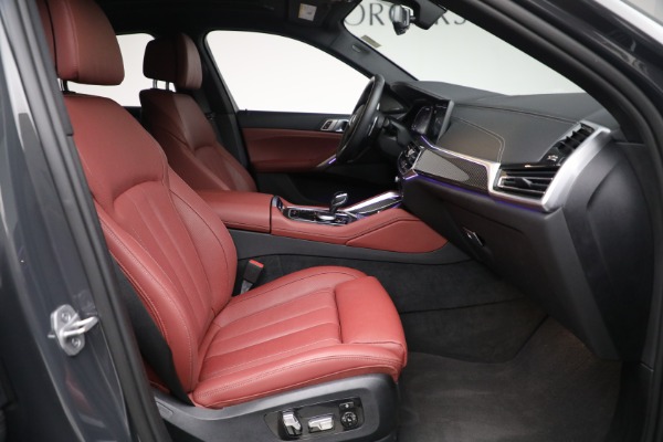 Used 2021 BMW X6 M50i for sale Sold at Alfa Romeo of Greenwich in Greenwich CT 06830 21