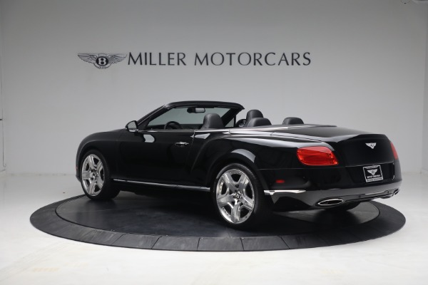 Used 2012 Bentley Continental GTC W12 for sale Sold at Alfa Romeo of Greenwich in Greenwich CT 06830 3