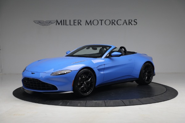 New 2021 Aston Martin Vantage Roadster for sale $186,386 at Alfa Romeo of Greenwich in Greenwich CT 06830 1