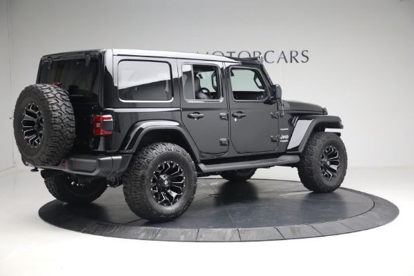 Used 2020 Jeep Wrangler Unlimited Sahara for sale Sold at Alfa Romeo of Greenwich in Greenwich CT 06830 10