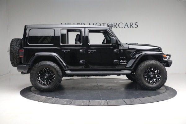 Used 2020 Jeep Wrangler Unlimited Sahara for sale Sold at Alfa Romeo of Greenwich in Greenwich CT 06830 11