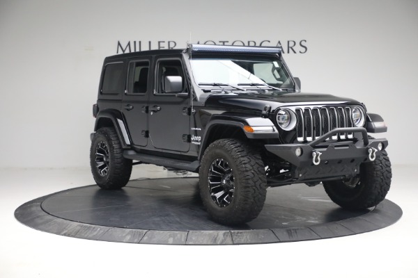 Used 2020 Jeep Wrangler Unlimited Sahara for sale Sold at Alfa Romeo of Greenwich in Greenwich CT 06830 13