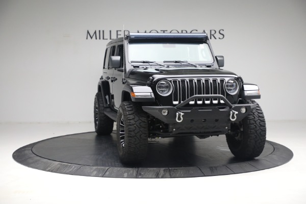 Used 2020 Jeep Wrangler Unlimited Sahara for sale Sold at Alfa Romeo of Greenwich in Greenwich CT 06830 14