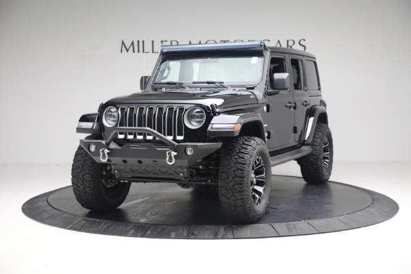 Used 2020 Jeep Wrangler Unlimited Sahara for sale Sold at Alfa Romeo of Greenwich in Greenwich CT 06830 16