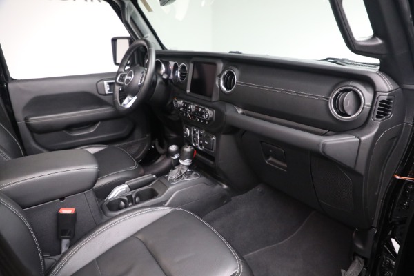 Used 2020 Jeep Wrangler Unlimited Sahara for sale Sold at Alfa Romeo of Greenwich in Greenwich CT 06830 20