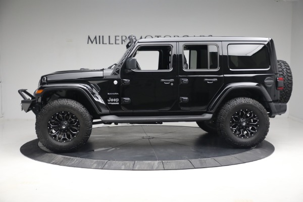 Used 2020 Jeep Wrangler Unlimited Sahara for sale Sold at Alfa Romeo of Greenwich in Greenwich CT 06830 4