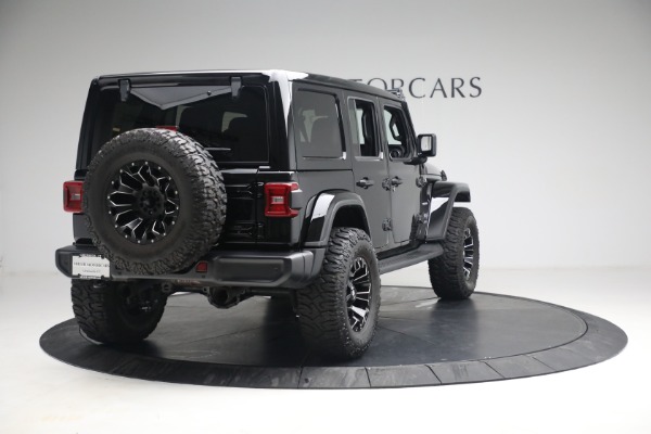 Used 2020 Jeep Wrangler Unlimited Sahara for sale Sold at Alfa Romeo of Greenwich in Greenwich CT 06830 9
