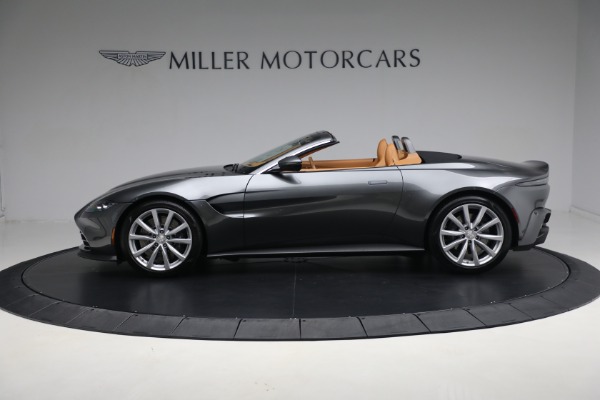 New 2021 Aston Martin Vantage Roadster for sale Sold at Alfa Romeo of Greenwich in Greenwich CT 06830 3