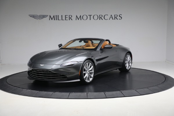 New 2021 Aston Martin Vantage Roadster for sale Sold at Alfa Romeo of Greenwich in Greenwich CT 06830 1