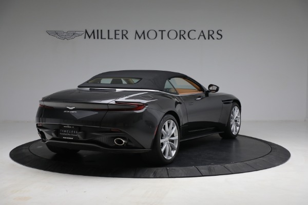 Used 2019 Aston Martin DB11 Volante for sale Sold at Alfa Romeo of Greenwich in Greenwich CT 06830 16