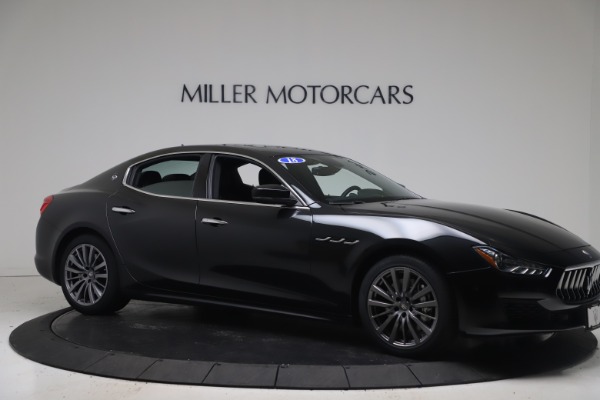 Used 2018 Maserati Ghibli SQ4 for sale Sold at Alfa Romeo of Greenwich in Greenwich CT 06830 10