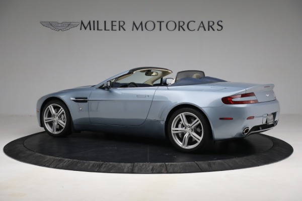 Used 2009 Aston Martin V8 Vantage Roadster for sale Sold at Alfa Romeo of Greenwich in Greenwich CT 06830 3