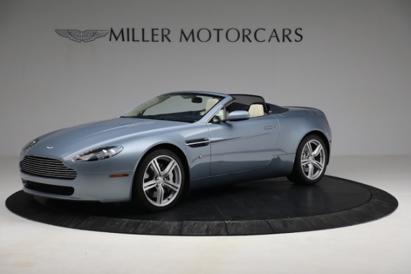 Used 2009 Aston Martin V8 Vantage Roadster for sale Call for price at Alfa Romeo of Greenwich in Greenwich CT 06830 1
