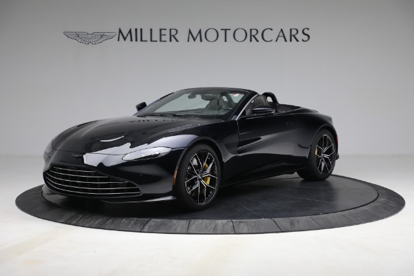 New 2021 Aston Martin Vantage Roadster for sale $192,386 at Alfa Romeo of Greenwich in Greenwich CT 06830 1