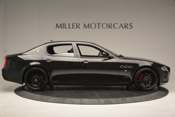 Used 2011 Maserati Quattroporte Sport GT S for sale Sold at Alfa Romeo of Greenwich in Greenwich CT 06830 9