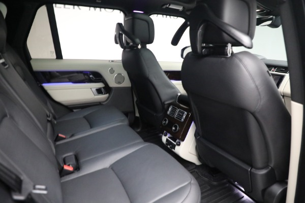 Used 2020 Land Rover Range Rover P525 HSE for sale Sold at Alfa Romeo of Greenwich in Greenwich CT 06830 22