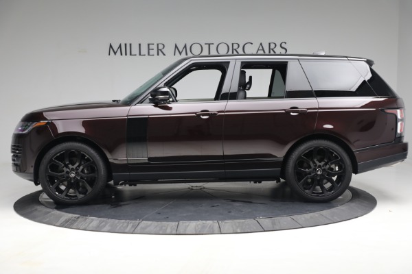 Used 2020 Land Rover Range Rover P525 HSE for sale Sold at Alfa Romeo of Greenwich in Greenwich CT 06830 3