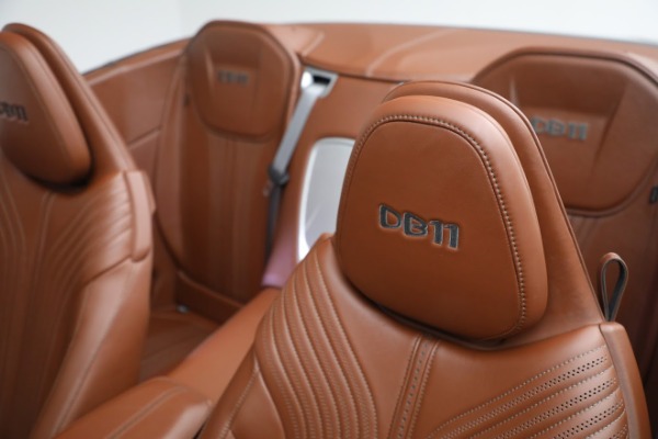 Used 2019 Aston Martin DB11 Volante for sale $182,990 at Alfa Romeo of Greenwich in Greenwich CT 06830 18