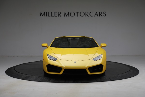 Used 2017 Lamborghini Huracan LP 580-2 Spyder for sale Sold at Alfa Romeo of Greenwich in Greenwich CT 06830 12