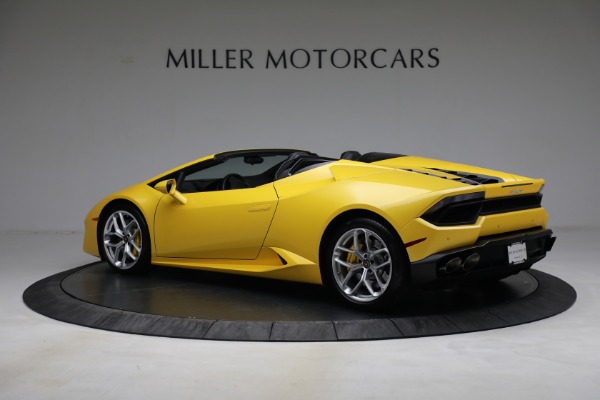 Used 2017 Lamborghini Huracan LP 580-2 Spyder for sale Sold at Alfa Romeo of Greenwich in Greenwich CT 06830 4