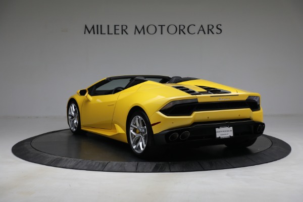 Used 2017 Lamborghini Huracan LP 580-2 Spyder for sale Sold at Alfa Romeo of Greenwich in Greenwich CT 06830 5