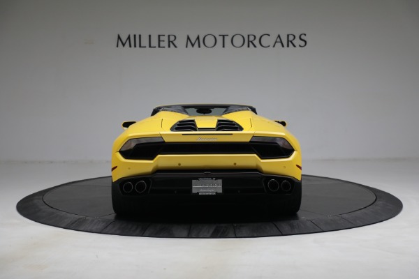 Used 2017 Lamborghini Huracan LP 580-2 Spyder for sale Sold at Alfa Romeo of Greenwich in Greenwich CT 06830 6