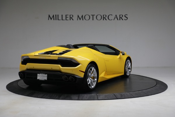 Used 2017 Lamborghini Huracan LP 580-2 Spyder for sale Sold at Alfa Romeo of Greenwich in Greenwich CT 06830 7